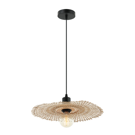PENDENT LAMP E27 MAX 40W BAMBO NATURAL (20242 Zambelis) - Zambelis