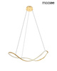 MOOSEE lampa wisząca WAVES 80 złota (MSE1501100593) - Moosee