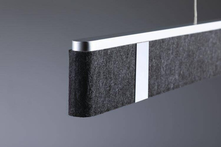 Oprawa wisząca JAGUN LED ZIGBEE 21W 2700K 230V antracyt / metal / filc (PL79995) - PAULMANN