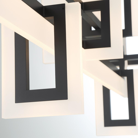 Średnia lampa wyspowa Inizio - Matowa czerń (QN-INIZIO-LP-M-BK) - Quintiesse