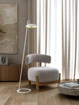 Lampa podłogowa VERSALE Nordlux G9 3x3W Metal Biały