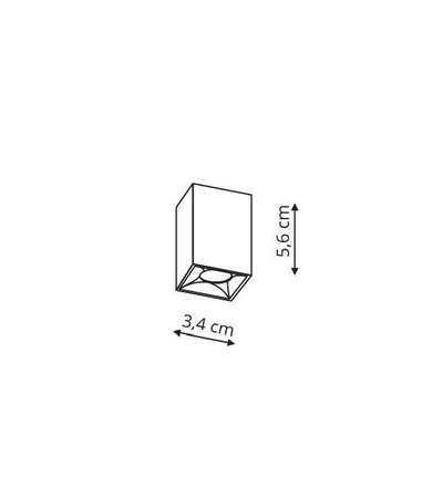 Reflektor Star 1 magnetic (LP-555-MAG-BK) - Light Prestige