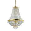 Lampa wisząca Caesar kol. złoty (114743) Ideal Lux - żyrandol