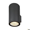 ENOLA ROUND UP/DOWN L, lampa ścienna natynkowa LED outdoor, kolor antracytowy CCT 3000/4000K (1003441) - SLV