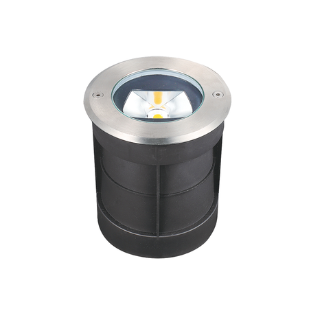 OUTDOOR RECESSED LIGHT LED 7W 3000K STAINLESS STEEL (E362 Zambelis) - Zambelis