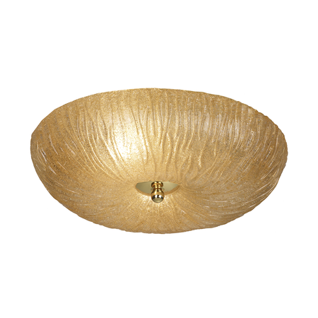 Plafon Button 45 - Mosiądz polerowany-złoty (170 mm)   (8182) - Amplex