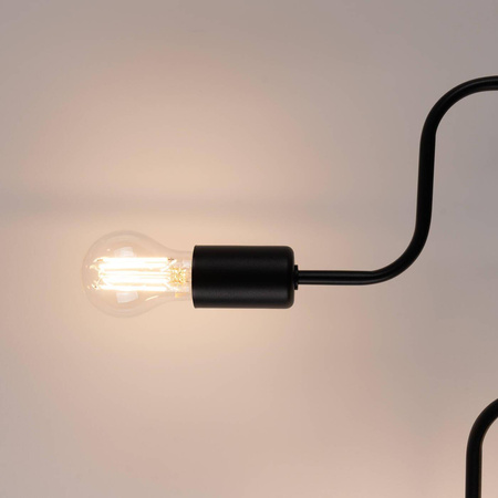 Żyrandol VECTOR 6 czarny (SL.1447) - Sollux Lighting