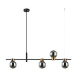 Lampa Wisząca Bletter (PND-5225-4-BK-SG) - Italux