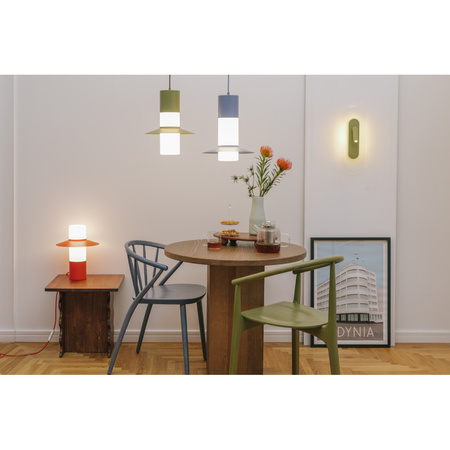 CAPONIO A niebieska sufitowa lampa wisząca (CPA199P0) - Ummo