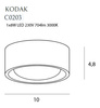Plafon KODAK (C0203) - MAXlight