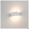 OSSA 180, lampa ścienna, QT-DE12, owalna, up/down, kolor biały, D/S/W 18/8/7 cm, maks. 100W (151451) - SLV