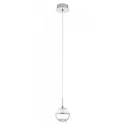 Lampa wisząca MONTEFIO 1 chrom (93708 - EGLO) - żyrandol