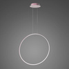 Lampa wisząca Ledowe Okręgi No.1 X 80cm 3k różowo złota Dali (LA073/X_80_in_3k_rose_gold_Dali) - ALTAVOLA DESIGN