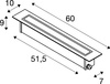 DASAR® 600, lampa gruntowa do wbudowania, 18 W (1007195) - SLV