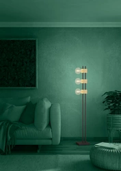 Lampa Podłogowa LEVANTARA czarna (390194) - EGLO