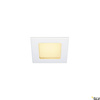 FRAME BASIC, lampa wpuszczana, LED, 3000K, kolor biały matowy, zestaw, 9,4W, z zasilaczem (112721) - SLV