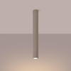 Lampa sufitowa KARBON 60 taupe (SL.1767) - Sollux Lighting