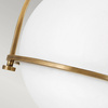 Lampa sufitowa Somerset - Stary mosiądz (QN-SOMERSET-F-O-HB) - Quintiesse