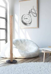 Lampa podłogowa TEO LED sosna (1391) - TK Lighting
