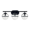 Kinkiet Hollis (HK-HOLLIS3-C-BK-BATH) - Elstead Lighting