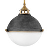 Lampa wisząca Fletcher - 3 źródła światła (QN-FLETCHER-P-L-AZ) - Quintiesse