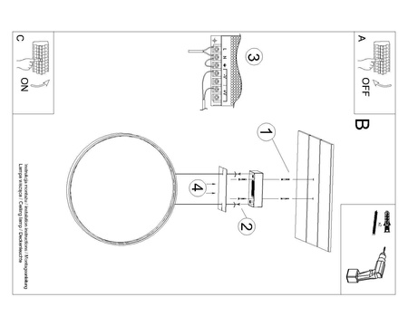 Lampa wisząca RIO 78 złota LED 3000K (TH.175) - Thoro Lighting