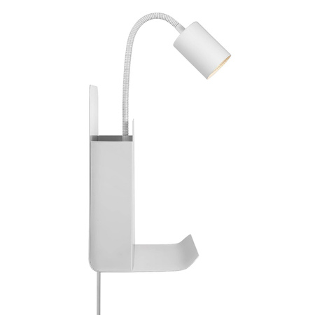 Lampa ścienna ROOMI Nordlux GU10 35W Metal Biały