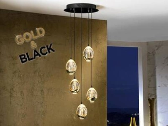 Rocio lampa wisząca 5L (783590) - Schuller