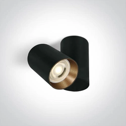 ANZIO lampa sufitowa czarny (65105E/B) - One Light