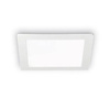 Plafon GROOVE FI1 20W SQUARE kol. biały (124001) Ideal Lux
