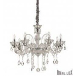 Lampa wisząca COLOSSAL SP8 (114187) transparentana Ideal Lux - żyrandol