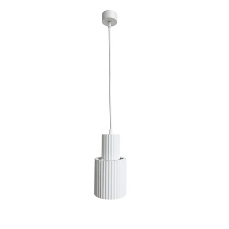 Tokio wisząca 1 Tuba duża Biała (LP-787/1P L WH) - Light Prestige