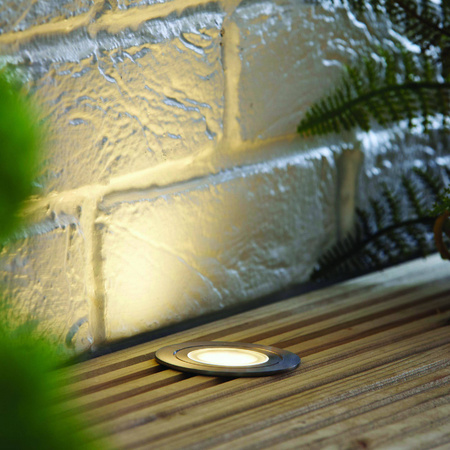 Lampa wpuszczana Hayz round IP67 1.2W (73464) - Saxby