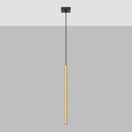 Lampa Wisząca PASTELO 1 złoty połysk (SL.1195) - Sollux Lighting