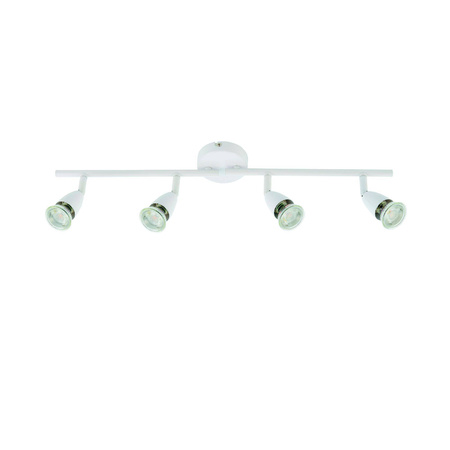 Lampa sufitowa Amalfi 4lt bar white 35W (60993) - Saxby
