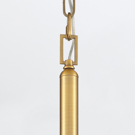 Lampa wisząca Nottingham - 3 źródła światła - Antyczny mosiądz (QN-NOTTINGHAM-3P-AB) - Quintiesse