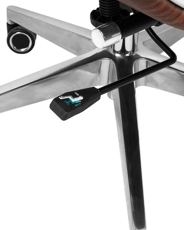 Fotel biurowy ADMIRAL szary (KH1501100304) - King Home