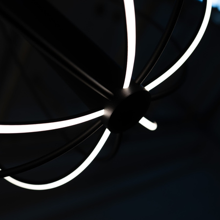 Ściemnialna lampa wisząca ZOE 60 3-STEP DIMM BK (AZ6779) Azzardo