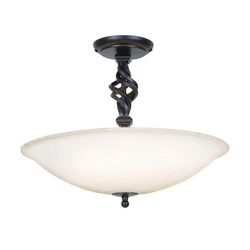 Lampa sufitowa Pembroke (PB-SF-A-BLACK) - Elstead Lighting