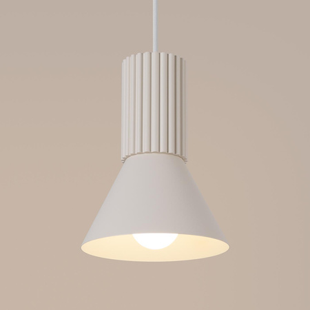 Lampa wisząca ESTRIA 1 beżowa (SL.1870) - Sollux Lighting
