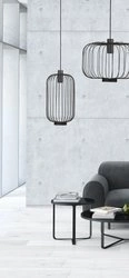 Lampa wisząca  CAGE black I (6844) Nowodvorski - żyrandol