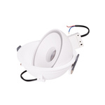 MAXLIGHT H0139 LAMPA WPUSTOWA VECTOR 10W BIAŁA