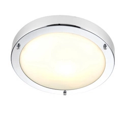 Plafon Portico chrome IP44 40W (59850) - Saxby