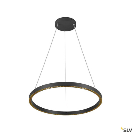 Lampa świecąca góra/dół ONE CUBE UP/DOWN 3000 K, DALI 2, Touch, czarna (1007665) - SLV