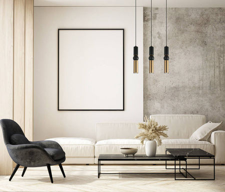 Lampa Wisząca Isidora (PND-14290-3A-BK-BRO) - Italux