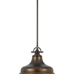 Lampa wisząca EMERY kol. BRĄZ (QZ/EMERY/P/M PN) Elstead Lighting - żyrandol