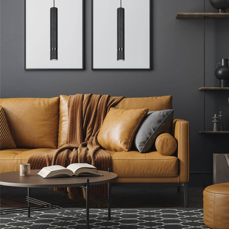 Lampa wisząca JOKER ALL BLACK 1 (MLP96794) - Milagro