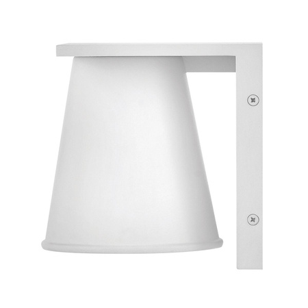 Latarnia naścienna Hans - 1 źródło światła - Strukturalna biel (HK-HANS-S-WHT) - Elstead Lighting
