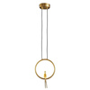 Lampa wisząca AMICI led złota 27 cm (ST-D7774 gold) - Step into Design