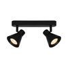 Lampa sufitowa EIK Nordlux GU10 2X35W Metal Czarny